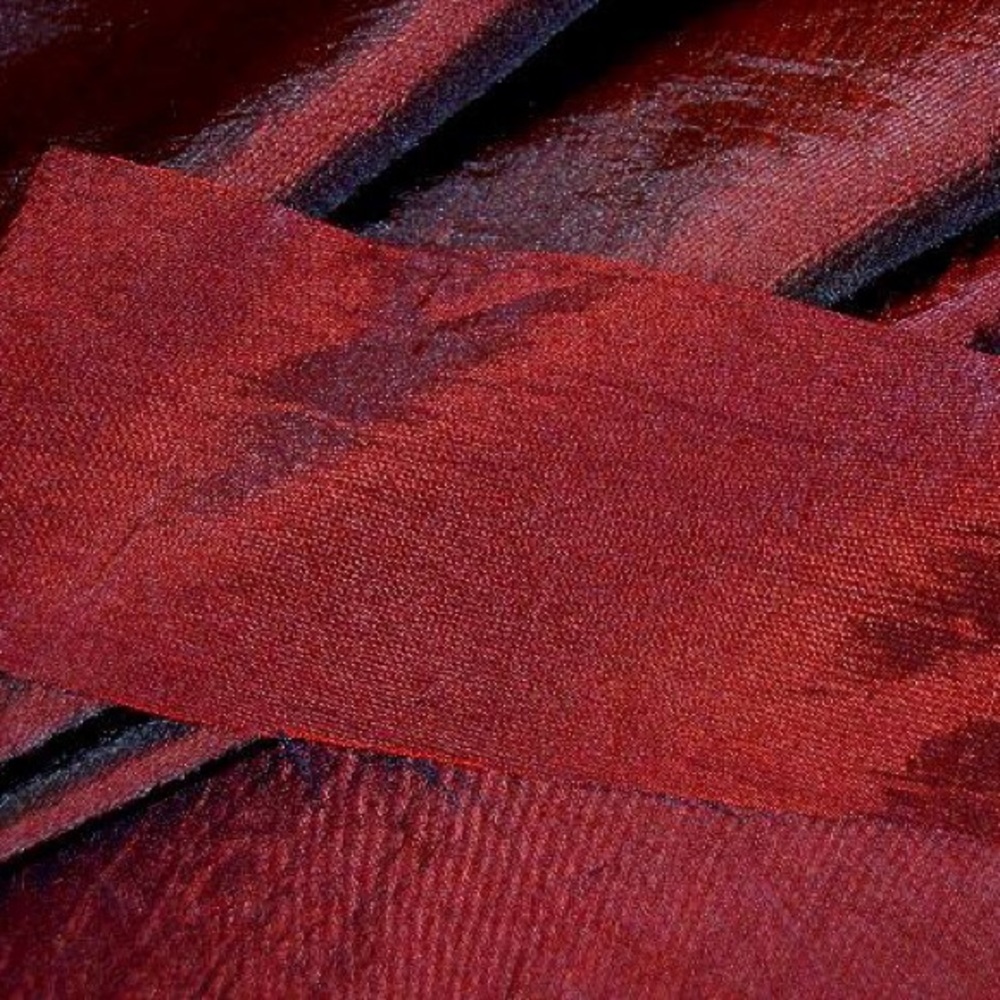 Luxurious Covington Spinigar Color Muscatel Deep Red Drapery Fabric
